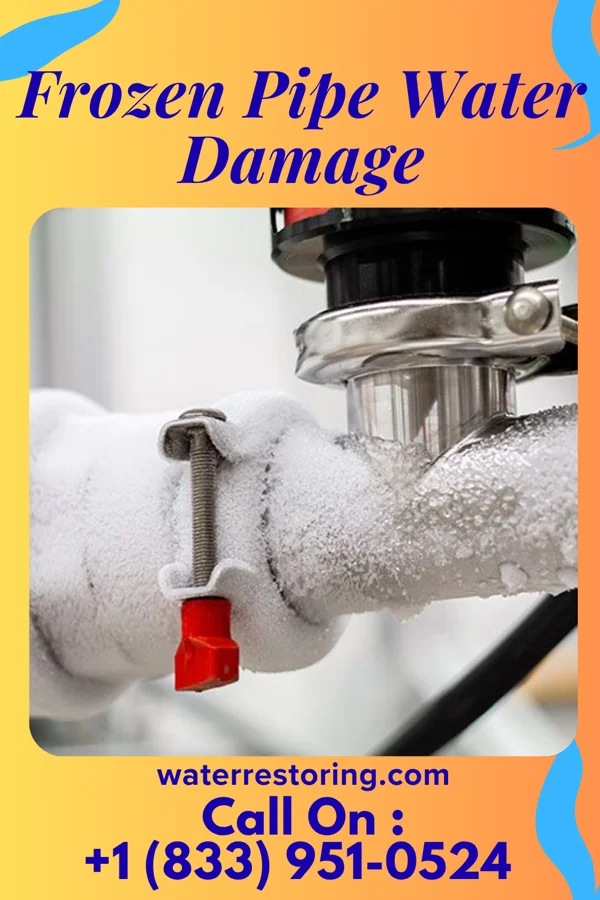 Frozen Pipe Water Damage in Whippoorwill, OK